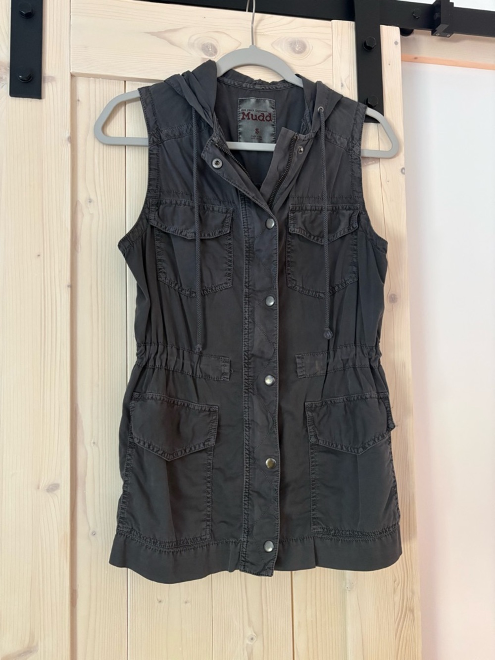 Mudd Hooded Utility Vest